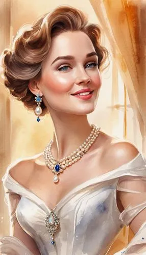 bridal jewelry,bridewealth,noblewoman,frigga,maxon,cendrillon,Illustration,Paper based,Paper Based 24