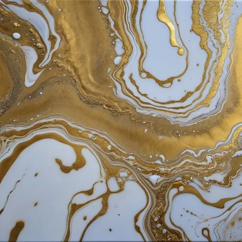 acrylic pour art gold and white,liquid painted in gold and white with swirled lines,oil in water,oil,oil drop,oil flow,gold paint stroke,gold paint strokes,Photography,General,Realistic