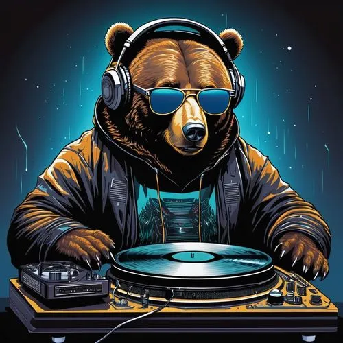 dj,pandabear,bearman,djn,bebearia,bearmanor,Illustration,Realistic Fantasy,Realistic Fantasy 25