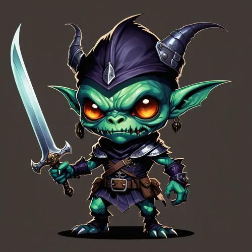 gobbo,goblin,serdamba,niroshan,goblins,iskar,Illustration,Abstract Fantasy,Abstract Fantasy 11