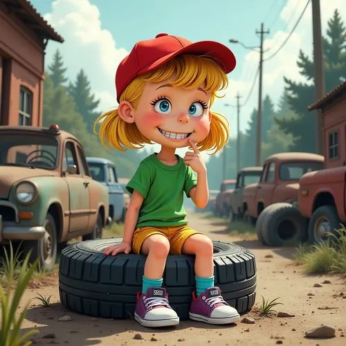 clementine,cute cartoon character,kalinka,soffiantini,ramona,emara,Illustration,Children,Children 02