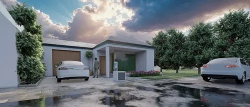 3d rendering,render,prefabricated buildings,heat pumps,carports,landscape design sydney