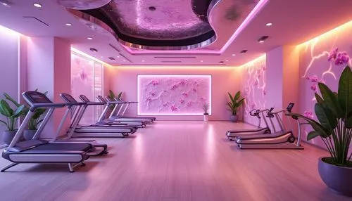 fitness room,gymnastics room,beauty room,fitness center,fitness facility,spaceship interior,ufo interior,therapy room,beauty salon,3d rendering,salon,interior decoration,interior design,modern decor,hairdressing salon,mesotherapy,sky space concept,health spa,leisure facility,great room,Photography,General,Realistic