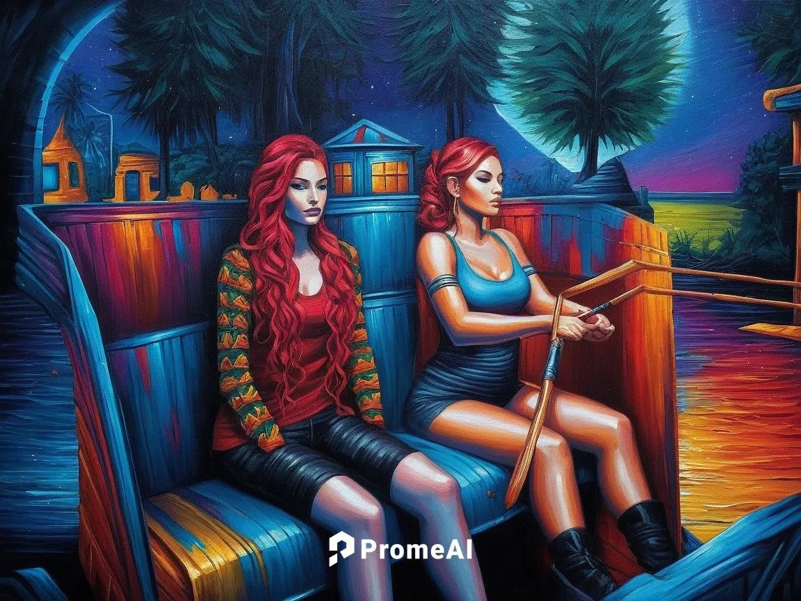 Painting Abstract Body Art Oil Painting
,jasinski,klarwein,priestesses,palmiotti,fantasy art,redheads,fantasy picture,sorceresses,rhinemaidens,lachapelle,sci fiction illustration,two girls,sirens,merm