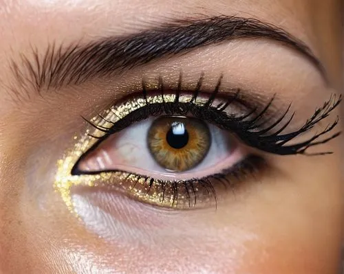 golden eyes,eyes makeup,gold glitter,women's eyes,gold contacts,glitter eyes,gold eyes,gold paint stroke,peacock eye,eyelash extensions,eye shadow,yellow eye,gold color,yellow-gold,gold filigree,gold colored,gold lacquer,cat eye,gold foil,gold spangle,Art,Artistic Painting,Artistic Painting 01