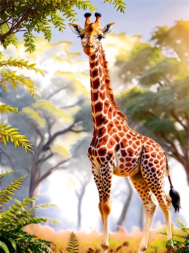 giraffidae,giraffe,giraffes,two giraffes,giraffe plush toy,longneck,savanna,long neck,madagascar,serengeti,animal world,whimsical animals,cartoon video game background,anthropomorphized animals,tropical animals,cute animal,scandia animals,diamond zebra,animalia,majestic nature,Illustration,Realistic Fantasy,Realistic Fantasy 39