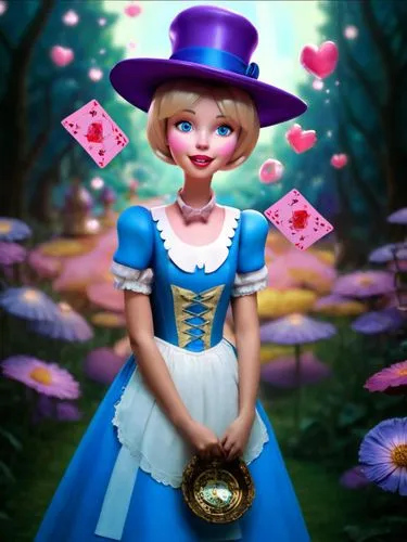 alice in wonderland,anabelle,wonderland,fairy tale character,female doll,miette