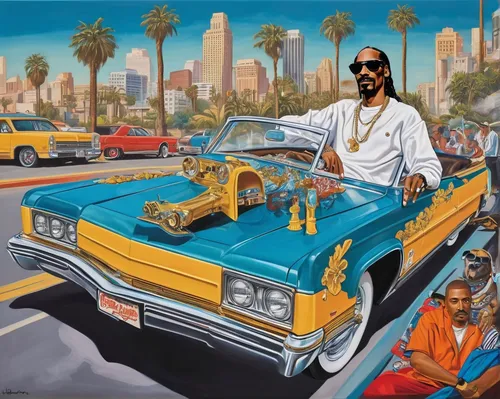 bobby-car,album cover,el dorado,west coast,gangstar,khalifa,modern pop art,sauceboat,bombay,cd cover,oil on canvas,carbossiterapia,cabrio,eldorado,marrakech,cab driver,sheikh zayed,los angeles,popular art,zayed,Illustration,Black and White,Black and White 25