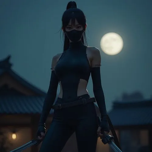 kunoichi,katana,kitana,sikatana,tenchu,katanas,Conceptual Art,Sci-Fi,Sci-Fi 05