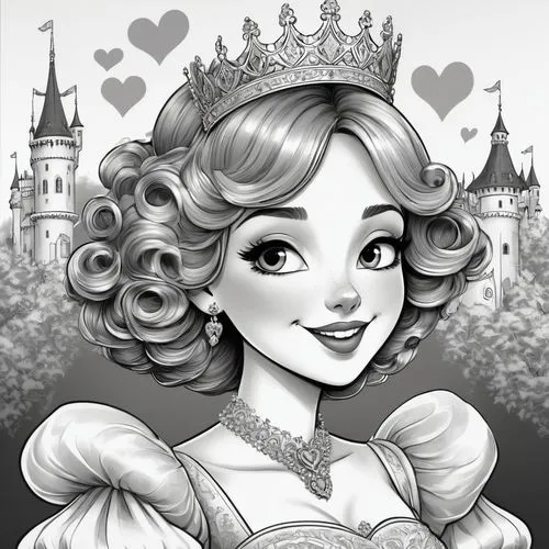 princess sofia,princess anna,queen of hearts,fairy tale character,prinzessin,maxon,Illustration,Abstract Fantasy,Abstract Fantasy 23