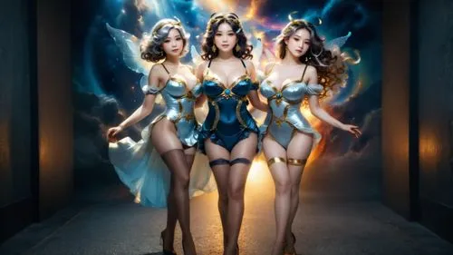 priestesses,sorceresses,goddesses,valkyries,archangels,angels of the apocalypse