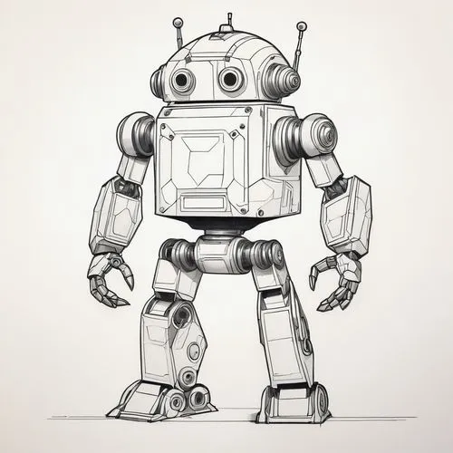 minibot,robotlike,robot,chatterbot,automator,hotbot,Illustration,Vector,Vector 06