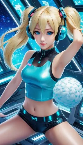 rosalina,zenon,cyberstar,ssx,yang,samus,Illustration,Realistic Fantasy,Realistic Fantasy 08