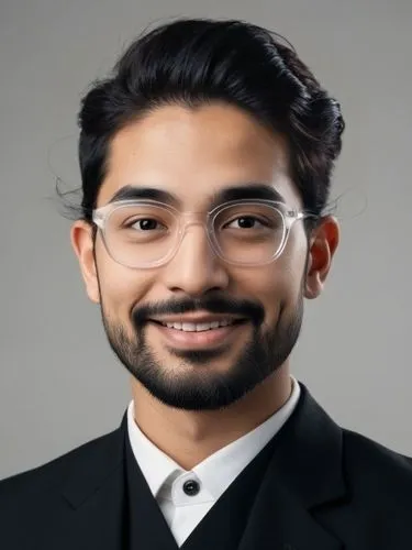 Take with small bristles of hair,a man wearing glasses and a suit posing for a po,sikh,purab,ahluwalia,gaganjeet,shahzaib,kunal,aulakh,hirani,real estate agent,dosanjh,nikhil,abhinav,anirudh,sodhi,nat