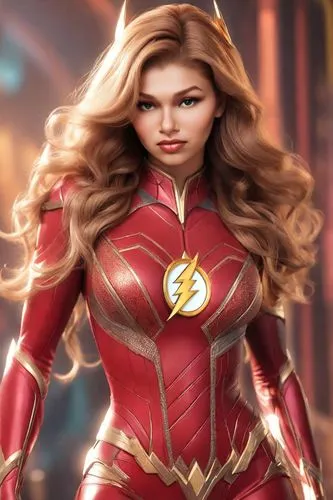 flash unit,flamebird,flash,metahuman,superhero background,goddess of justice,Digital Art,3D