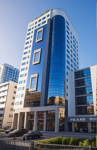 some very big buildings with glass windows on it,largest hotel in dubai,rotana,damac,habtoor,mubadala,ajman,novotel,manama,tallest hotel dubai,baladiyat,atyrau,abdali,mercure,sandton,mashreq,meydan,zo