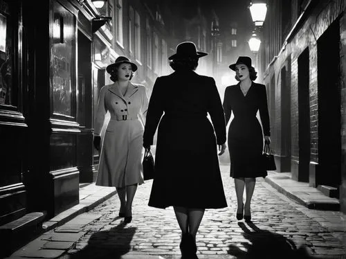 film noir,tourneur,doisneau,deakins,delvaux,frissell,noirish,parisiennes,demarchelier,noirs,rififi,1940 women,speakeasy,gentlewomen,rouben,noir,milliners,brassai,chiffons,women silhouettes,Photography,Black and white photography,Black and White Photography 08