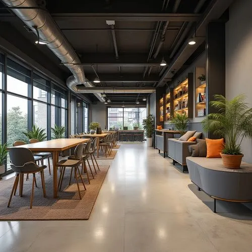 loft,modern office,lofts,clubroom,bureaux,contemporary decor,creative office,modern decor,penthouses,concrete ceiling,associati,groundfloor,interior modern design,danyang eight scenic,gensler,working space,headoffice,offices,interior design,search interior solutions,Photography,General,Realistic