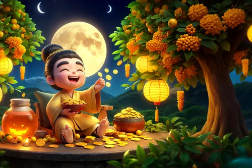 mid-autumn festival,chuseok,lanterns,qibao,ramadan background,moon cake,janmashtami,fairy lanterns,mooncake festival,moonlit night,fireflies,krathong,storybook character,vesak,poornima,wesak,qimin,full moon day,spring festival,oriental lantern