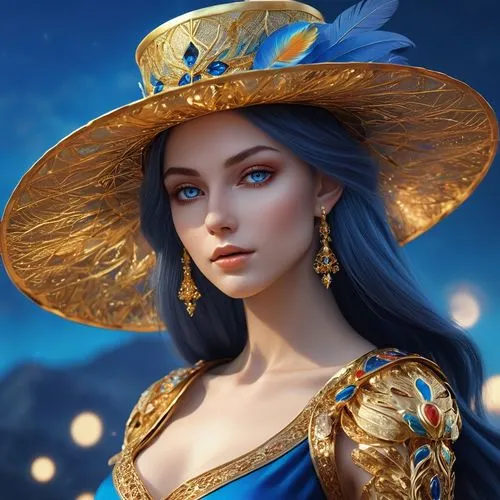 ashe,zarina,inara,belle,trine,blue enchantress,esmeralda,isabela,fantasy portrait,the hat of the woman,nitaya,the hat-female,majevica,triss,evie,surana,bdo,lumidee,delenn,dianbai,Photography,Artistic Photography,Artistic Photography 03