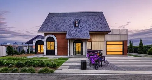 Harmonious combination of purple color,house insurance,smart home,modern house,house shape,luxury home,smart house,luxury real estate,cube house,two story house,beautiful home,home ownership,house pur