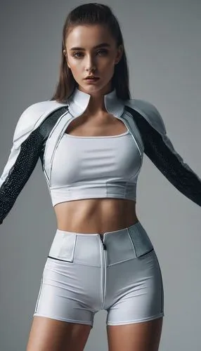 white clothing,derivable,activewear,midriffs,female model,sportswear,skintight,ariela,women's clothing,belted,kanaeva,neoprene,silver,elitsa,bodysuits,puma,tracksuit,3d model,sportwear,bodyworn,Photography,Documentary Photography,Documentary Photography 08