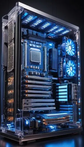 fractal design,blue snowflake,prebuilt,computer art,computer case,computer workstation,compute,motherboard,pc,pc tower,cyanamid,computer graphic,muscular build,old rig,xfx,supercold,ryzen,gigabyte,pentium,arduino,Art,Artistic Painting,Artistic Painting 44