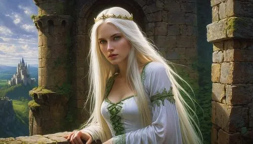 thranduil,galadriel,white rose snow queen,noldor,edain,sigyn,finrod,fantasy picture,jaina,elona,thingol,ellinor,elvish,celeborn,elven,fantasy art,heroic fantasy,lorien,irminsul,elenore,Conceptual Art,Fantasy,Fantasy 28