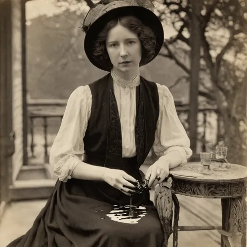 millicent fawcett,lilian gish - female,charlotte cushman,vintage female portrait,barbara millicent roberts,woman drinking coffee,suffragette,ambrotype,lillian gish - female,woman with ice-cream,woman holding pie,rose woodruff,woman holding a smartphone,hatmaking,woman at cafe,woman's hat,bibernell rose,victorian lady,elizabeth nesbit,agfa isolette,Illustration,Black and White,Black and White 34