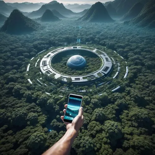 futuristic landscape,virtual landscape,zte,virtual world,globescan,connected world,Conceptual Art,Sci-Fi,Sci-Fi 10