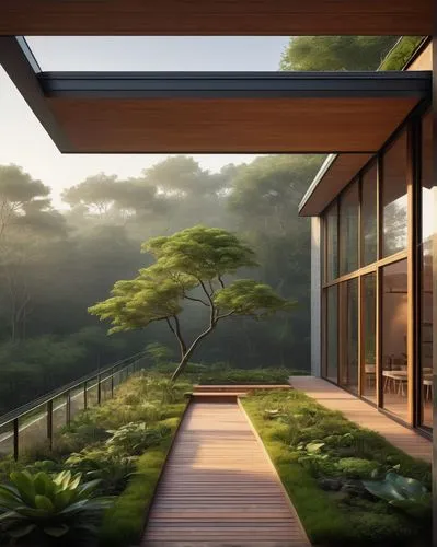 roof landscape,forest house,japanese zen garden,zen garden,amanresorts,home landscape,teahouse,ryokan,dojo,sunroom,landscaped,japanese garden,house in the forest,asian architecture,landscape design sydney,japanese-style room,bamboo forest,tropical house,bamboo plants,wooden roof,Illustration,Vector,Vector 05