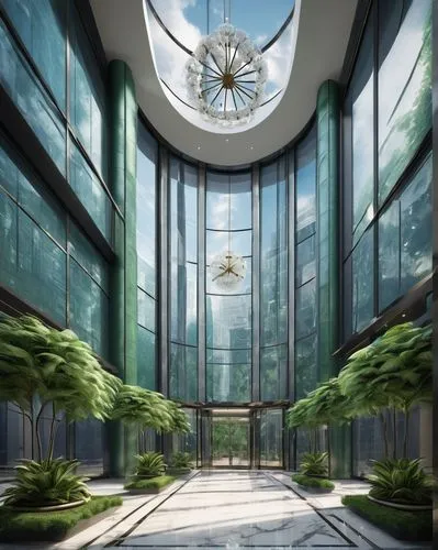 atriums,titanum,arcology,streamwood,glass wall,oscorp,glass building,intercontinental,parnassus,atrium,lobby,aquarion,rahxephon,skyways,cochere,enclosed,dandelion hall,glass facade,morphogenetic,alchemax,Art,Classical Oil Painting,Classical Oil Painting 15