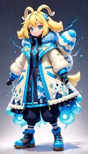 winterblueher,yang,uruburu,suit of the snow maiden,polar aurora,monsoon banner,heavy object,summoner,aqua,leo,mukimono,imperial coat,charlotte,elza,merlin,erika,tundra,navi,bard,water-the sword lily,Anime,Anime,General