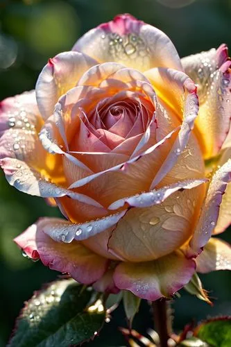 frosted rose,raindrop rose,gold medal rose,rose flower,landscape rose,rose wrinkled,flower rose,romantic rose,bright rose,peach rose,petal of a rose,historic rose,bicolored rose,rose bloom,bicolor rose,scented rose,gold yellow rose,pink rose,noble roses,cream rose,Photography,General,Realistic