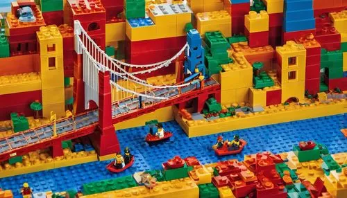 lego city,lego frame,lego building blocks,adventure bridge,lego blocks,the golden gate bridge,from lego pieces,lego,suspension bridge,build lego,tower bridge,lego background,legoland,micropolis,chain bridge,san francisco,lego building blocks pattern,bridges,bridging,manhattan bridge,Conceptual Art,Oil color,Oil Color 14