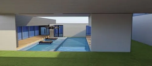 dug-out pool,pool house,roof top pool,3d rendering,swimming pool,render,outdoor pool,aqua studio,infinity swimming pool,dunes house,cubic house,modern house,garden design sydney,sky apartment,landscape design sydney,artificial grass,archidaily,pool bar,core renovation,roof terrace