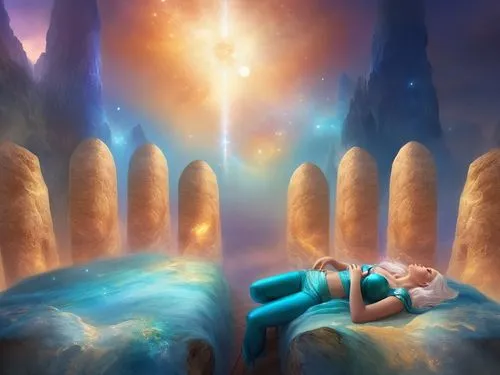 fantasy picture,mermaid background,world digital painting,sci fiction illustration,dreamscapes,dream world,dreamscape,dreamland,dreamfall,thingol,astral traveler,3d fantasy,fantasy landscape,fantasia,alfheim,fantasy art,dream art,slumberland,dreamtime,rosalina,Illustration,Realistic Fantasy,Realistic Fantasy 01