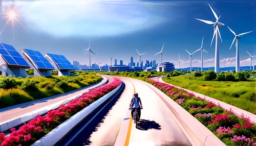 renewable,solar field,renewable energy,futuristic landscape,wind park,renewables,ecotopia,solar power plant,energy transition,renewable enegy,fields of wind turbines,solyndra,cleantech,energy field,solar farm,greentech,solarworld,green energy,photovoltaic,ecotech,Conceptual Art,Sci-Fi,Sci-Fi 06