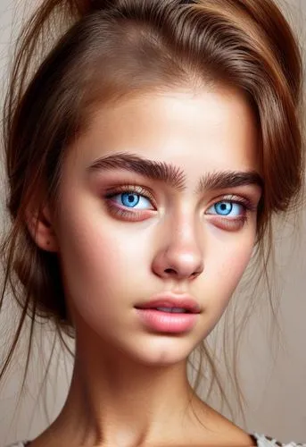 women's eyes,heterochromia,natural cosmetic,realdoll,ojos azules,eyes makeup,blue eyes,mascara,doll's facial features,beauty face skin,girl portrait,mystical portrait of a girl,beautiful young woman,the blue eye,female model,children's eyes,pretty young woman,model beauty,romantic look,baby blue eyes