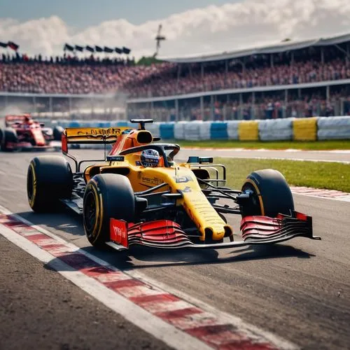 jolyon,renault,buemi,magnussen,gjr,hulkenberg,silverstone,formula lab,hockenheimring,merhi,renault juvaquatre,hungaroring,carlos sainz,farfus,larrousse,ayrton senna,piquet,dhl,yellow car,grandprix,Photography,General,Commercial