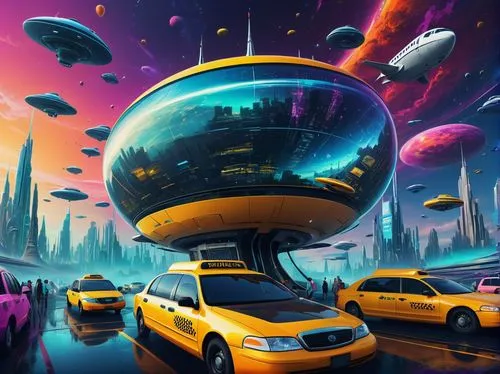 futuristic landscape,sci fiction illustration,gas planet,space ships,world digital painting,alien planet,homeworld,spaceland,homeworlds,spaceships,planetology,spacebus,alien world,planetwide,sci - fi,moon car,fantasy city,sky space concept,cosmosphere,interplanetary,Conceptual Art,Sci-Fi,Sci-Fi 12