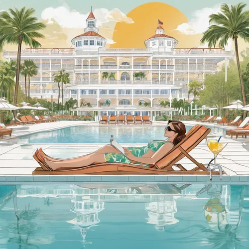 grand floridian,gaylord palms hotel,hotel riviera,iberostar,travel poster,hotel nacional,grand hotel,seaside resort,the hotel beach,resort,hotel del coronado,beach resort,bahamas,cayo coco,varadero,sandpiper bay,holiday complex,thermal bath,sunlounger,mahogany bay,Unique,Design,Infographics