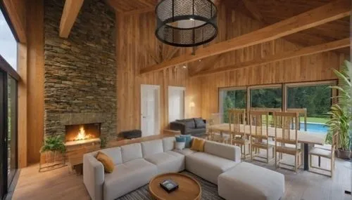 chalet,inverted cottage,home interior,pool house,summer cottage,fire place,cabin,log cabin,timber house,contemporary decor,holiday villa,lodge,cabana,dunes house,interior modern design,forest house,summer house,wooden beams,fireplace,the cabin in the mountains