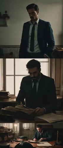 loss,digital compositing,suit actor,at a loss,detective,mafia,film frames,attorney,tailor,cinematography,investigation,the suit,hitchcock,spy-glass,godfather,men's suit,spy visual,analyze,man with a computer,counting frame,Photography,Documentary Photography,Documentary Photography 08