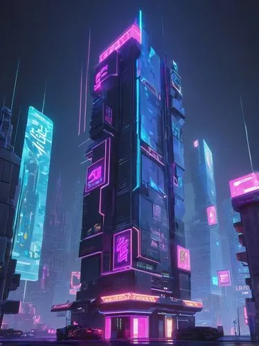 cybercity,cybertown,cyberport,cyberia,cyberpunk,cyberworld,microdistrict,electric tower,metropolis,mainframes,arcology,cyberscene,synth,urban towers,graecorum,skyscraper,fantasy city,ctbuh,futuristic landscape,monoliths,Unique,3D,Low Poly