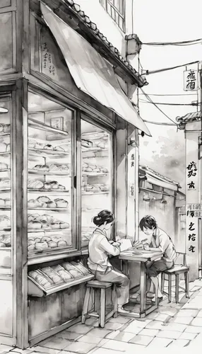 watercolor tea shop,street cafe,watercolor cafe,bakery,watercolor shops,grilled food sketches,convenience store,coffee shop,izakaya,pastry shop,bukchon,the coffee shop,yakitori,korean cuisine,coffee tea drawing,cafe,hanok,seoul,coffeehouse,coffee tea illustration,Illustration,Paper based,Paper Based 30