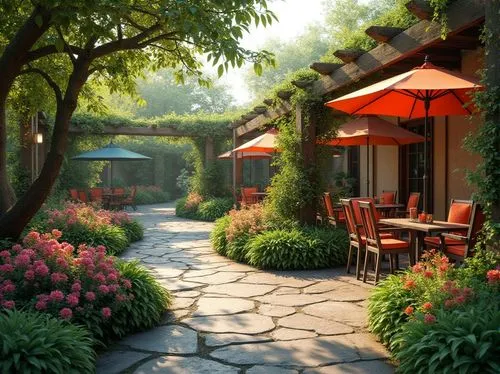 patios,patio,pergola,terrace,teahouse,outdoor dining,courtyard,terrasse,sake gardens,tea garden,courtyards,japanese restaurant,mandarin house,landscaped,garden,veranda,beer garden,japan garden,gazebos,landscaping,Photography,General,Realistic