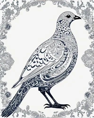 speckled pigeon,victoria crown pigeon,an ornamental bird,turtle dove,turtledove,crown pigeon,plumed-pigeon,spotted dove,ornamental bird,bird illustration,bird pattern,turtledoves,dove of peace,wild pigeon,bird pigeon,feral pigeon,rock dove,white grey pigeon,doves and pigeons,field pigeon,Illustration,Vector,Vector 21