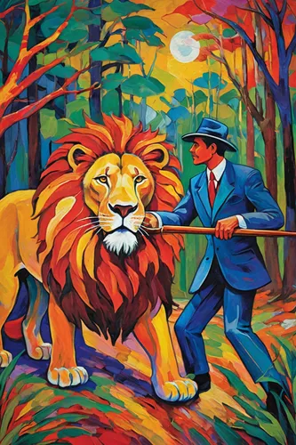 forest king lion,king of the jungle,two lion,the law of the jungle,lions,lion father,male lions,lionesses,animals hunting,oil painting on canvas,masai lion,hunting scene,lions couple,khokhloma painting,lion,oil on canvas,safari,art painting,skeezy lion,tigers,Conceptual Art,Oil color,Oil Color 25