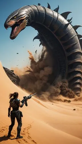 sandworms,sandworm,tremors,arrakis,sarlacc,dune 45,hulud,garridos,turok,dune,sandbelt,capture desert,military raptor,sci fiction illustration,scorpion,zoids,erbore,fremen,dragonslayer,admer dune,Photography,Documentary Photography,Documentary Photography 08